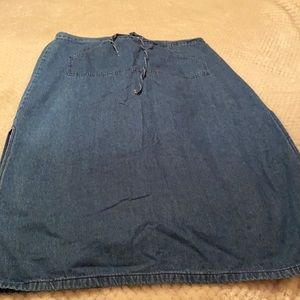 Breaker Jeans Denim Skirt Size 2X